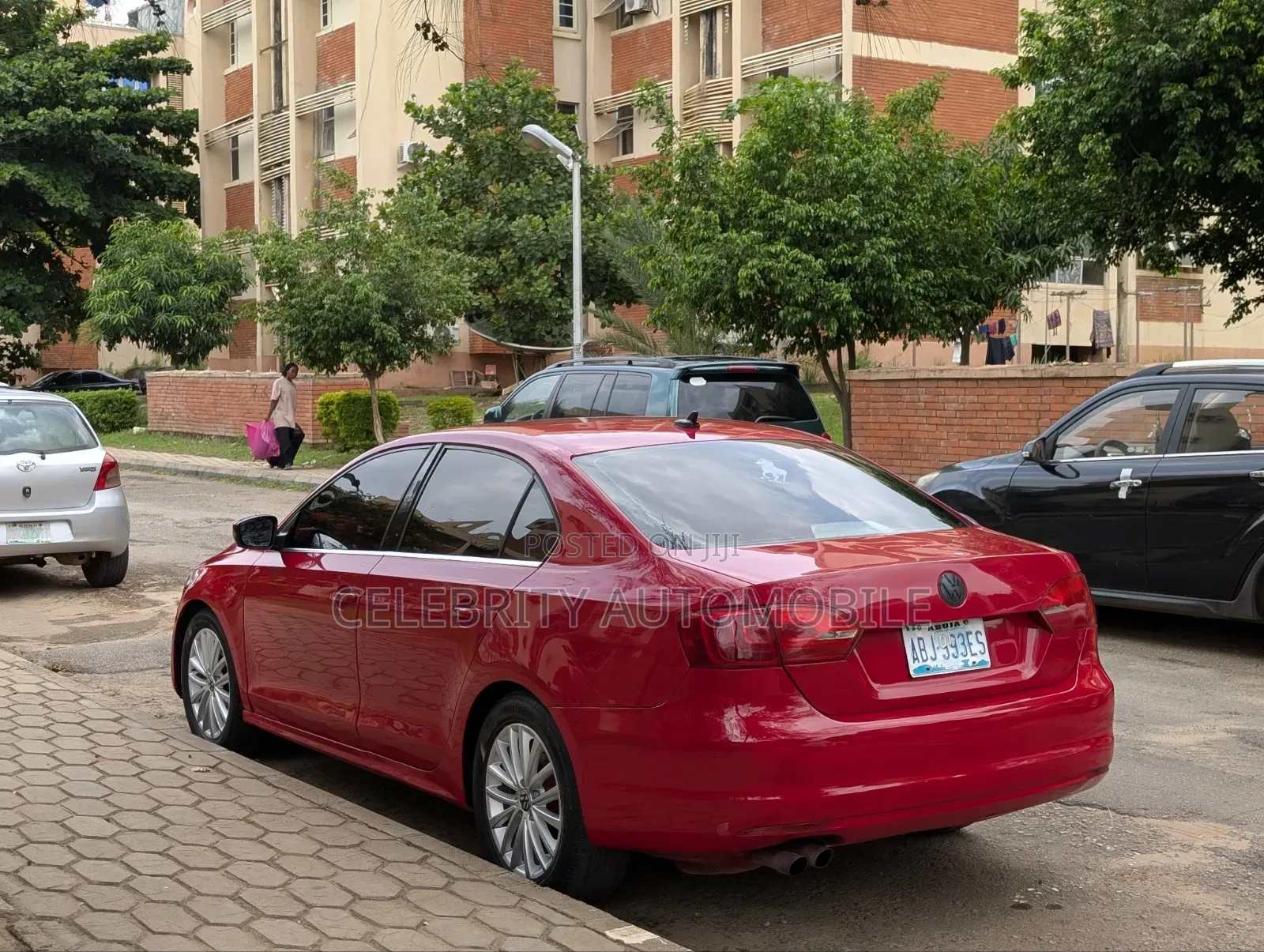 Volkswagen Passat 2011 Red
