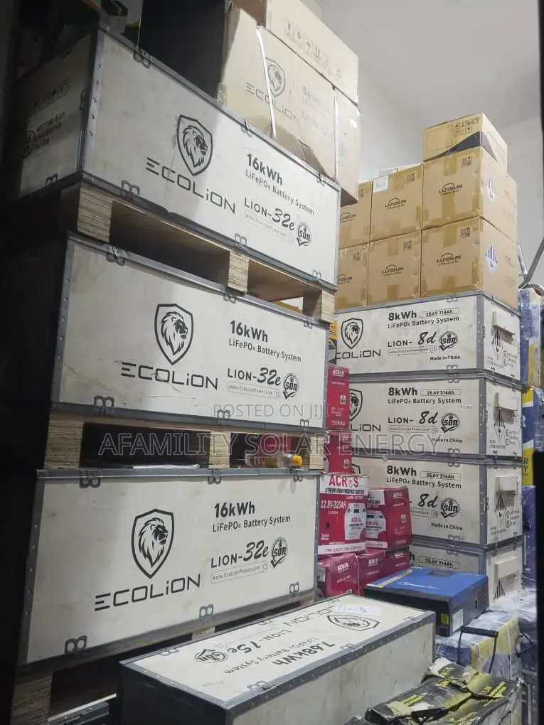 16kwh Ecolion Lithium Battery