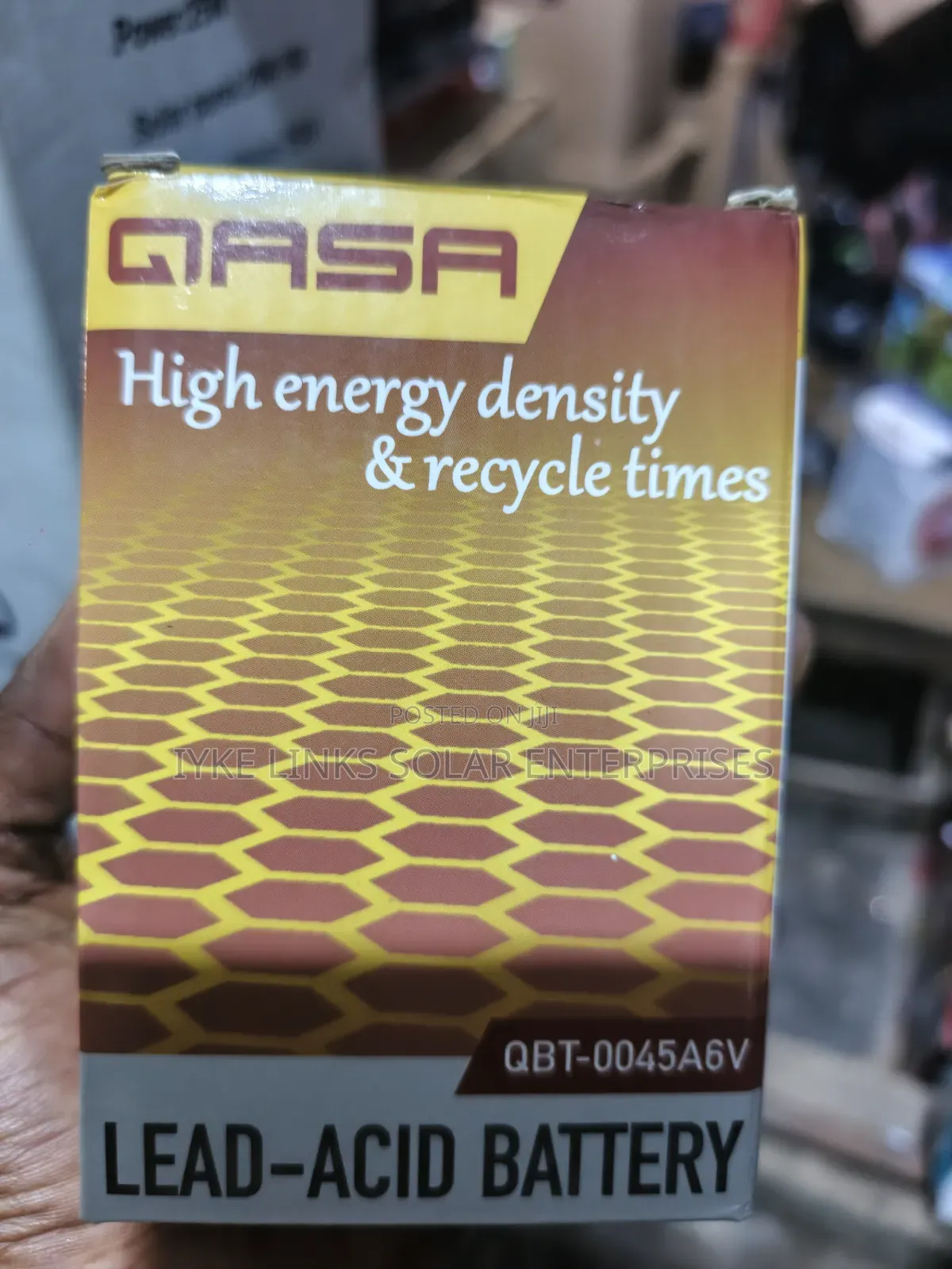 Lead Acid Battery Rechargeable