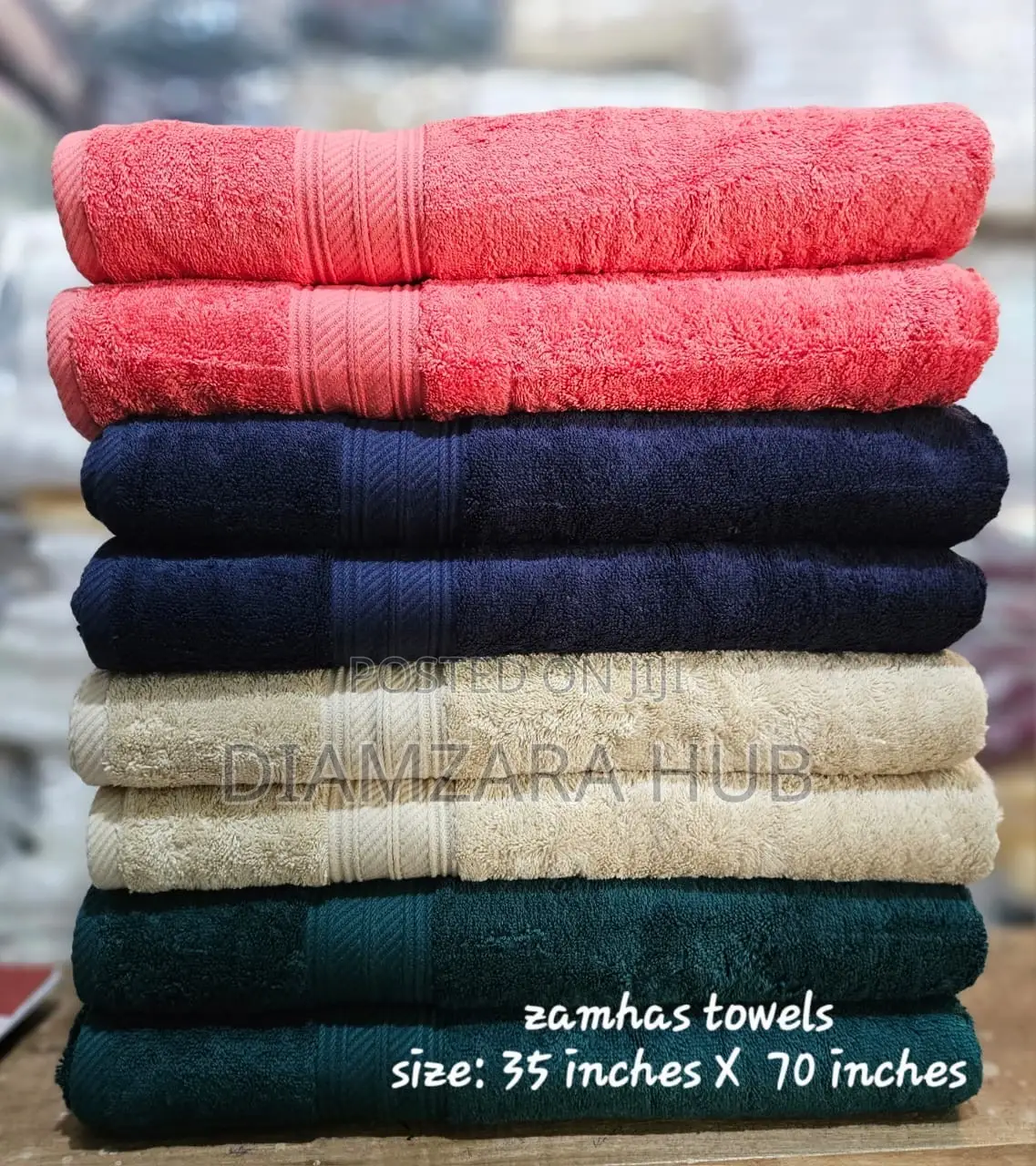 Quality Thick Towels Available in Sizes