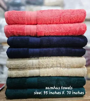 Quality Thick Towels Available in Sizes