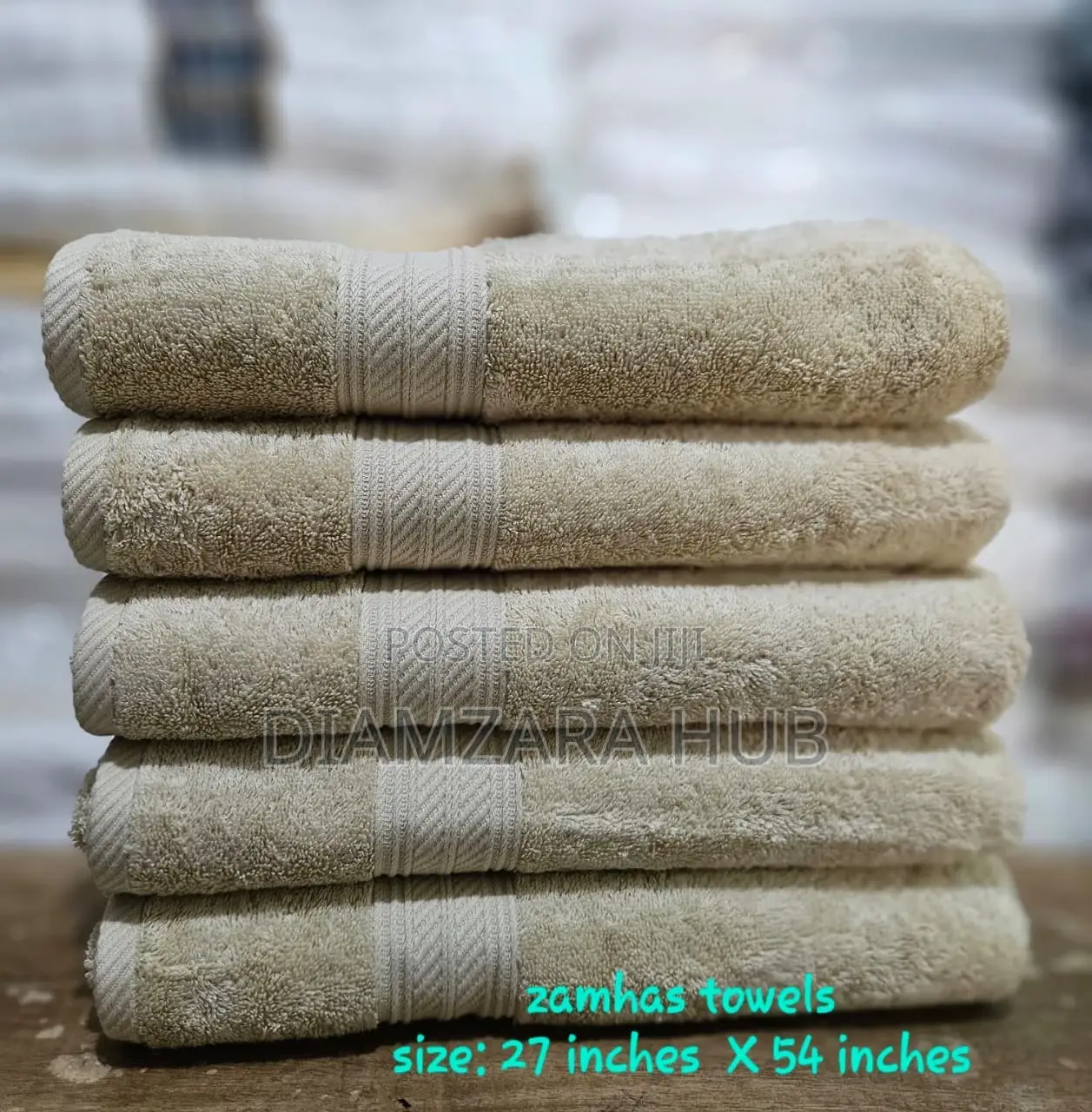 Quality Thick Towels Available in Sizes
