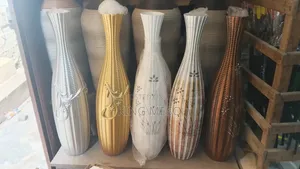 Wooden Vase for Flower Available as Seen