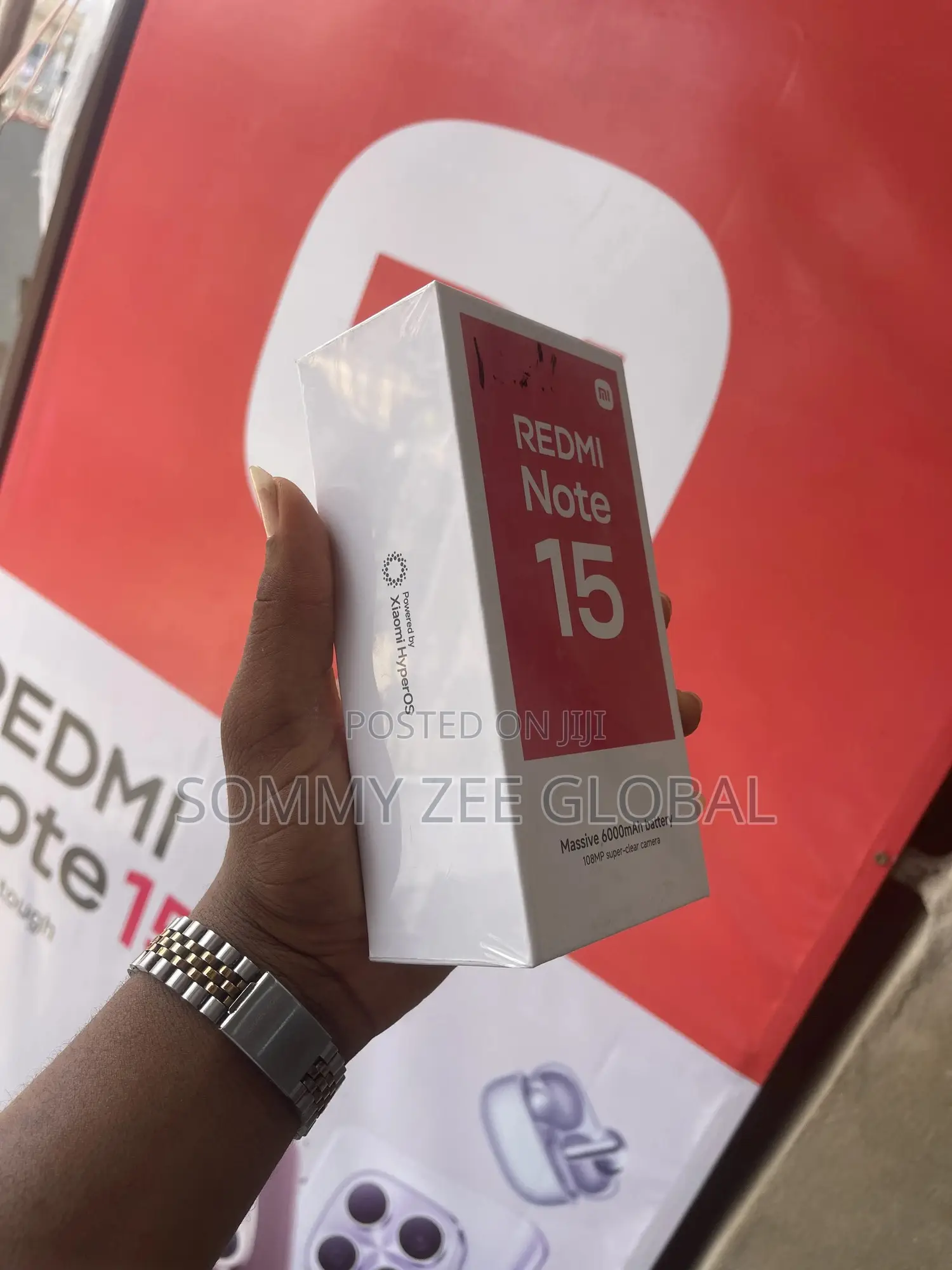 New Xiaomi Redmi Note 15 128 GB Black