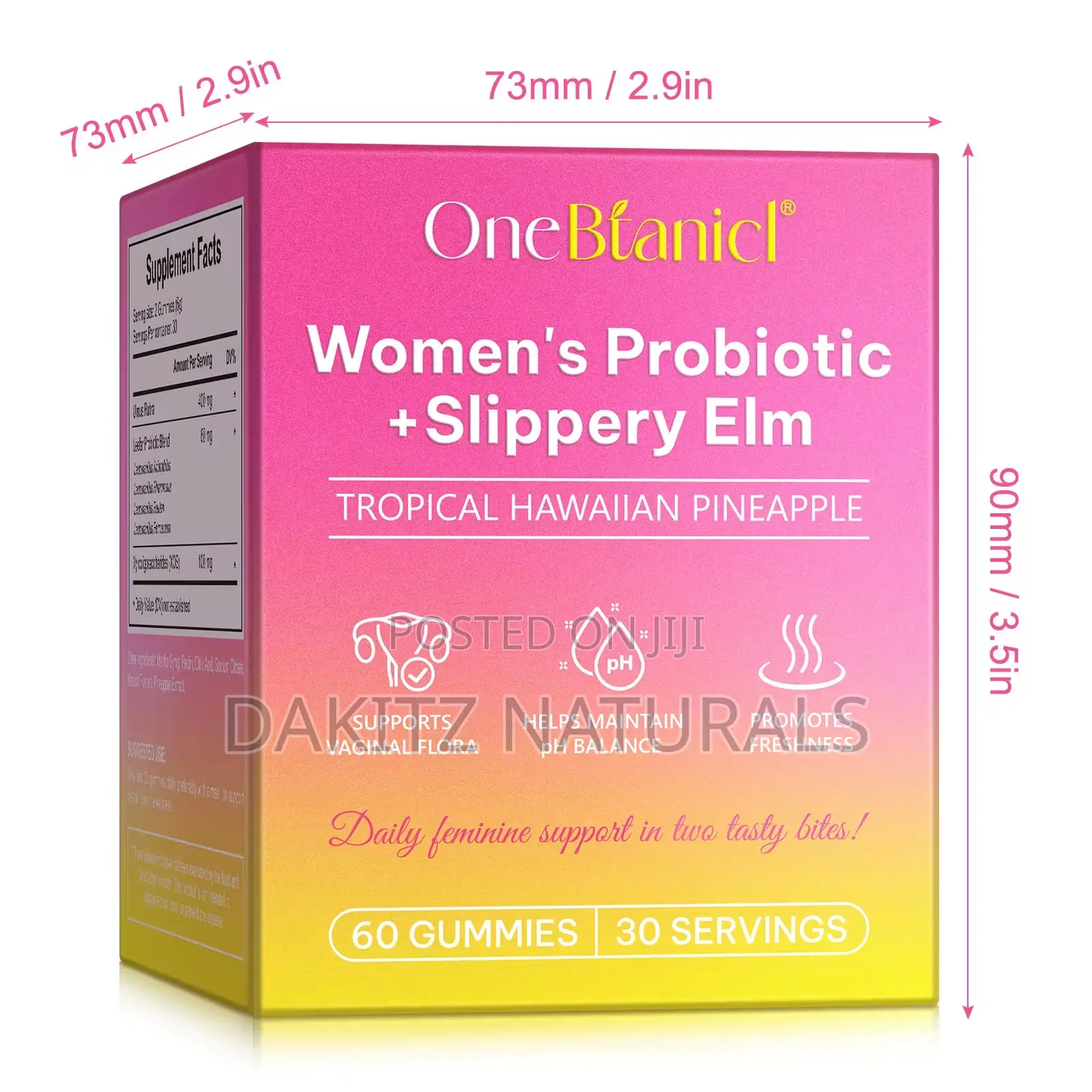 Women’S Probiotic Slippery Elm