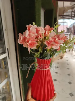Plastic Table Cup Flowers