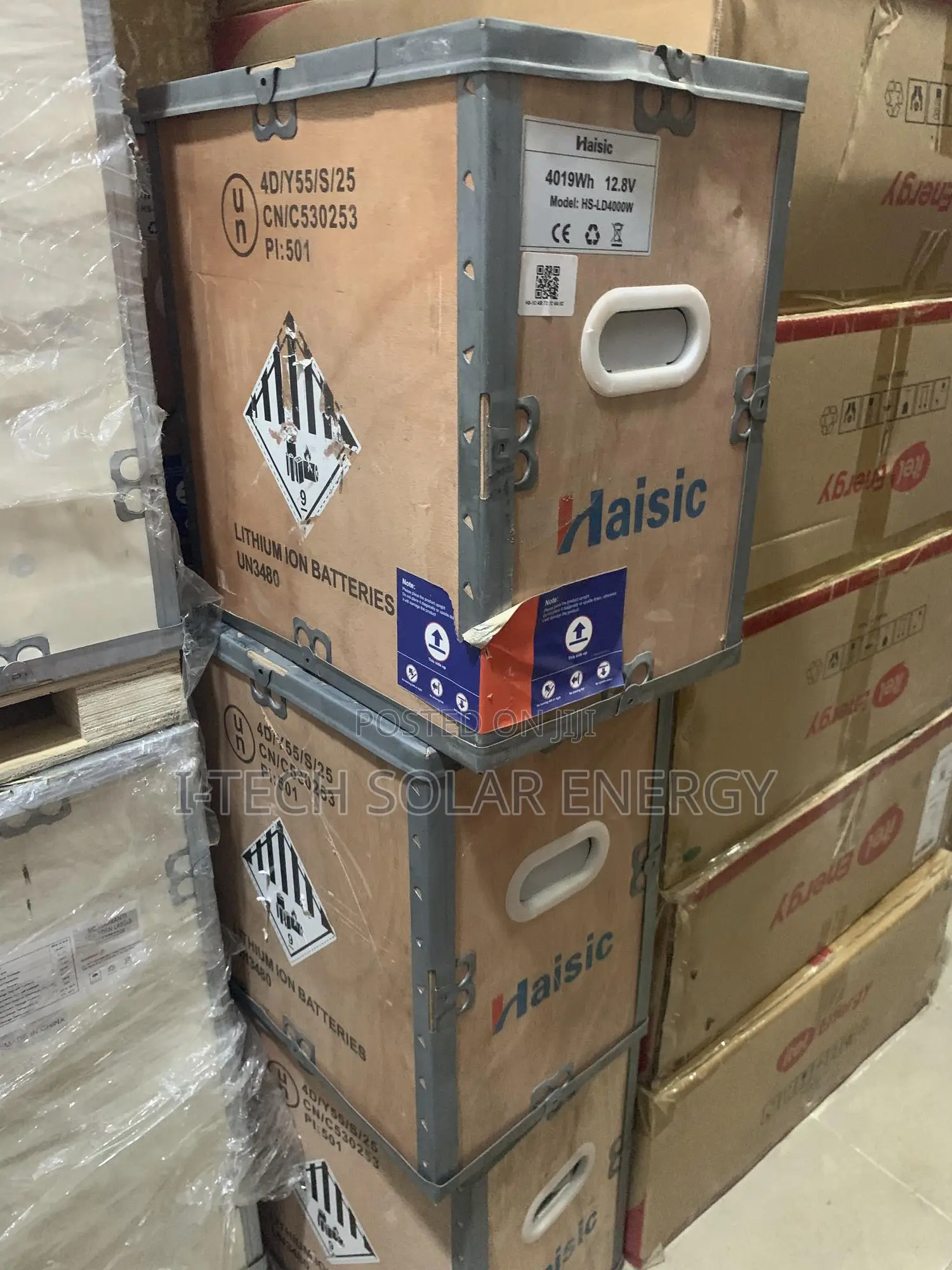 4kwh 12v Haisic Solar Lithium Battery