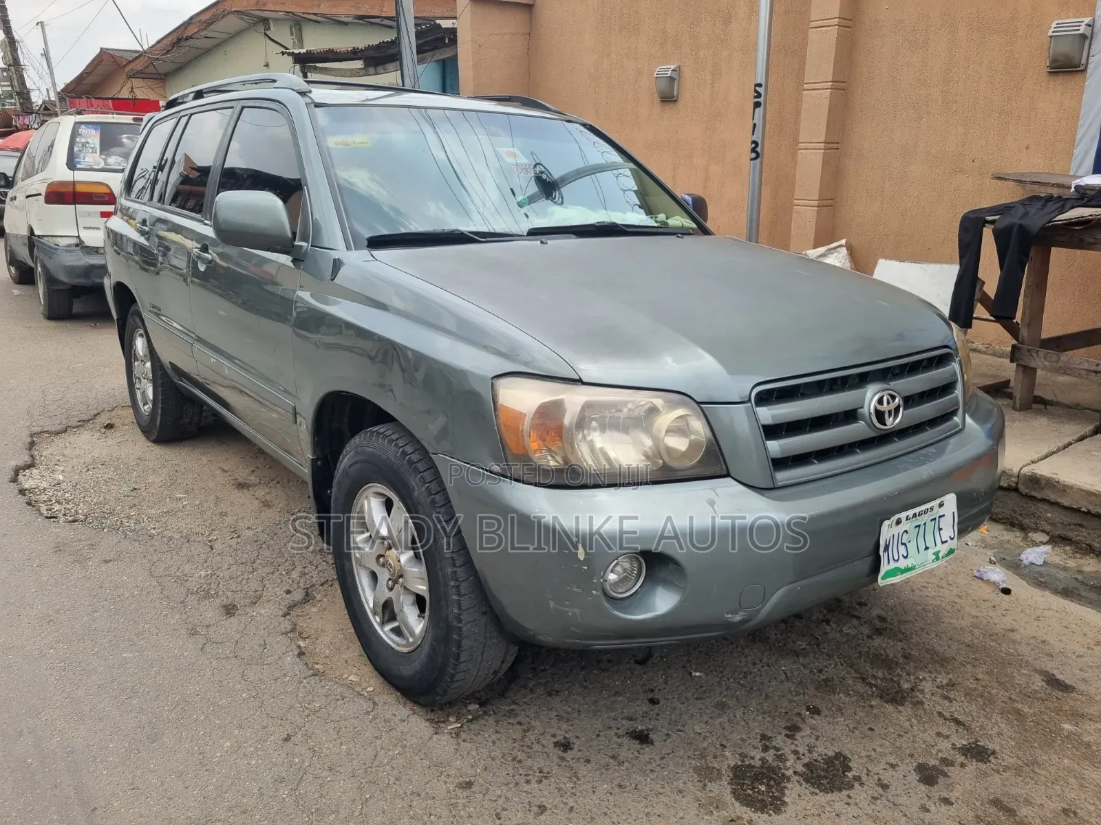Toyota Highlander V6 2005 Green