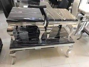Marble Centre Table and 2 Side Tables
