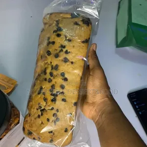 Cake Loaf With Chocolate Chips Mixed Fruit