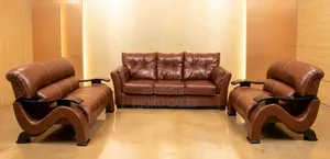 8 Seater Leather Chair