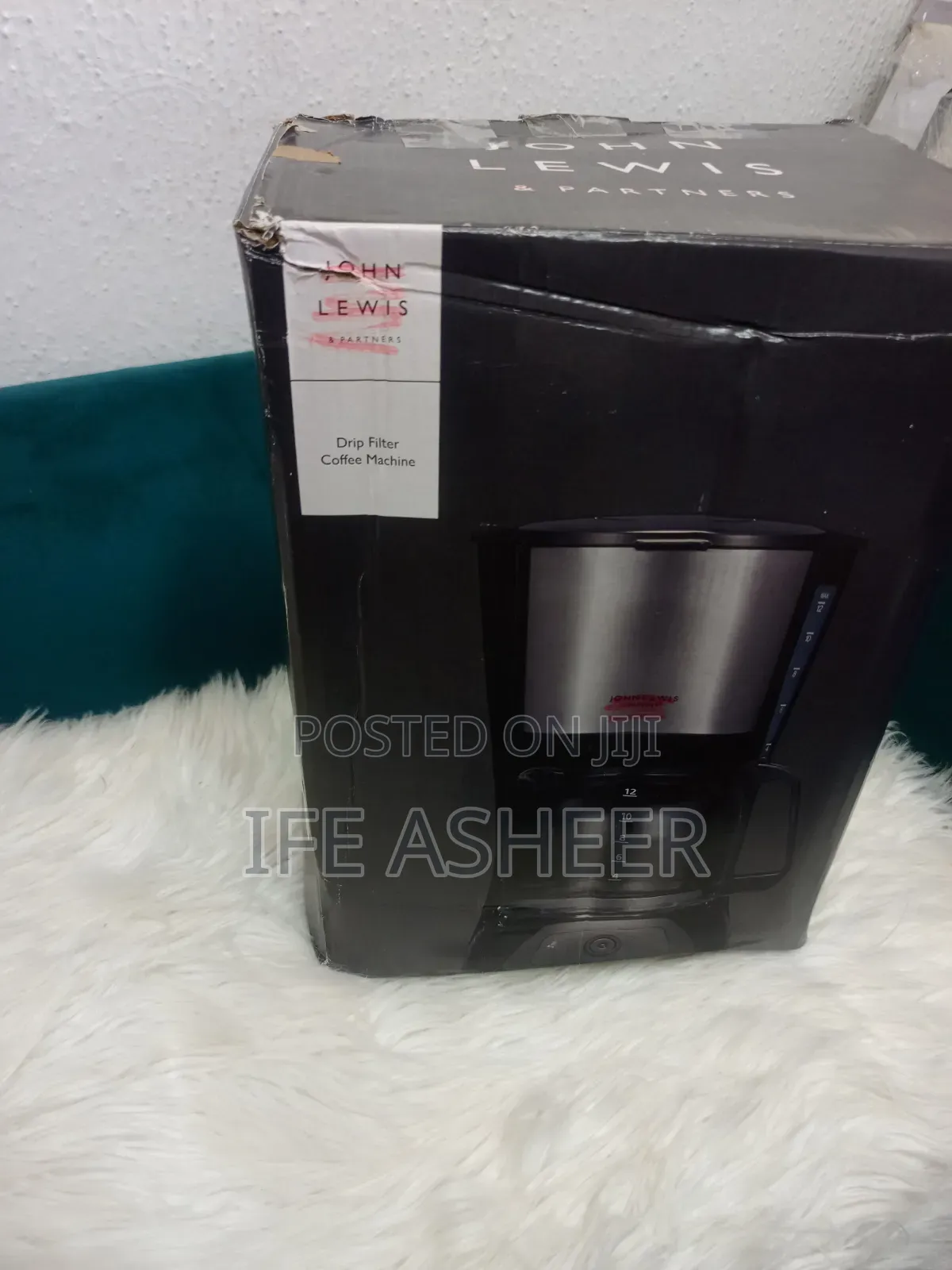 John Lewis Drip Filter Coffee Machine - 1.5lit