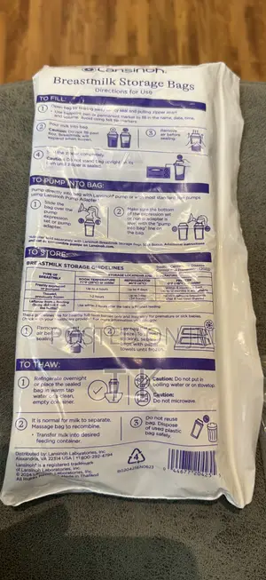 Breast Milk Bags