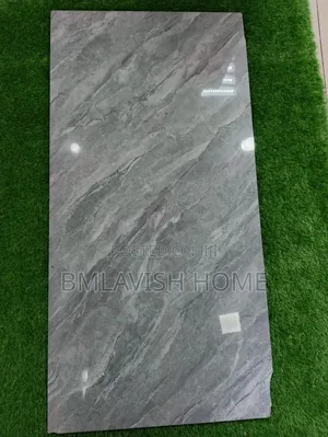 60x120 Cm Gray Glossy Polished Quality Floor Tile.