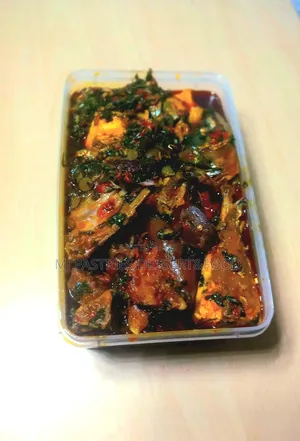 1.5l Eforiro Soup With Goat Meat Fish