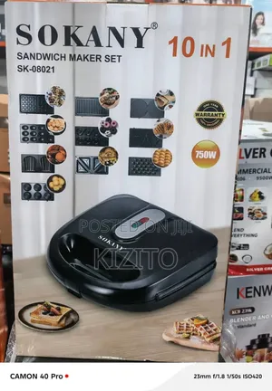 Sokany 10 in 1 Sandwich Maker Set
