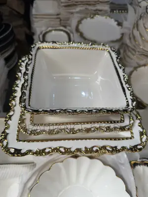 12 Pieces Ceramic Flat Plate