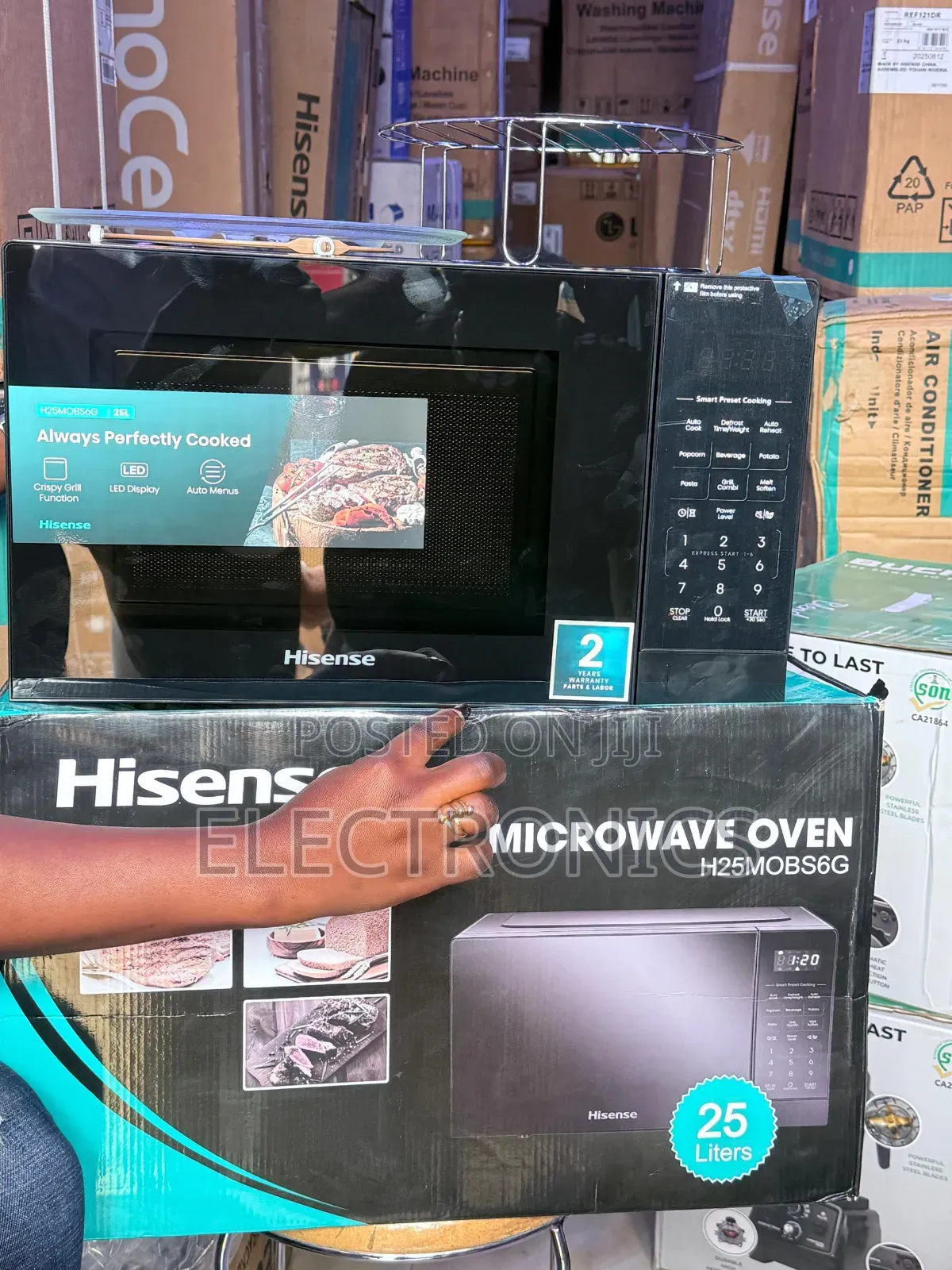 Hisense Microwave 25l With Grill 1