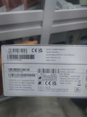 New Honor MagicPad 2 12.3 512 GB Gray
