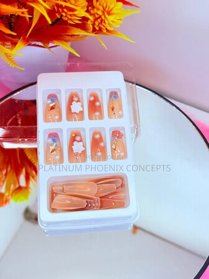 Press on Nail and Glue (Adhesive Artificial Nails)