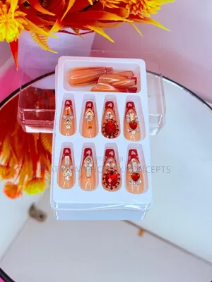 Press on Nail and Glue (Adhesive Artificial Nails)