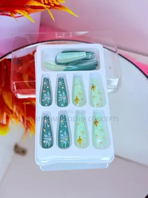 Press on Nail and Glue (Adhesive Artificial Nails)