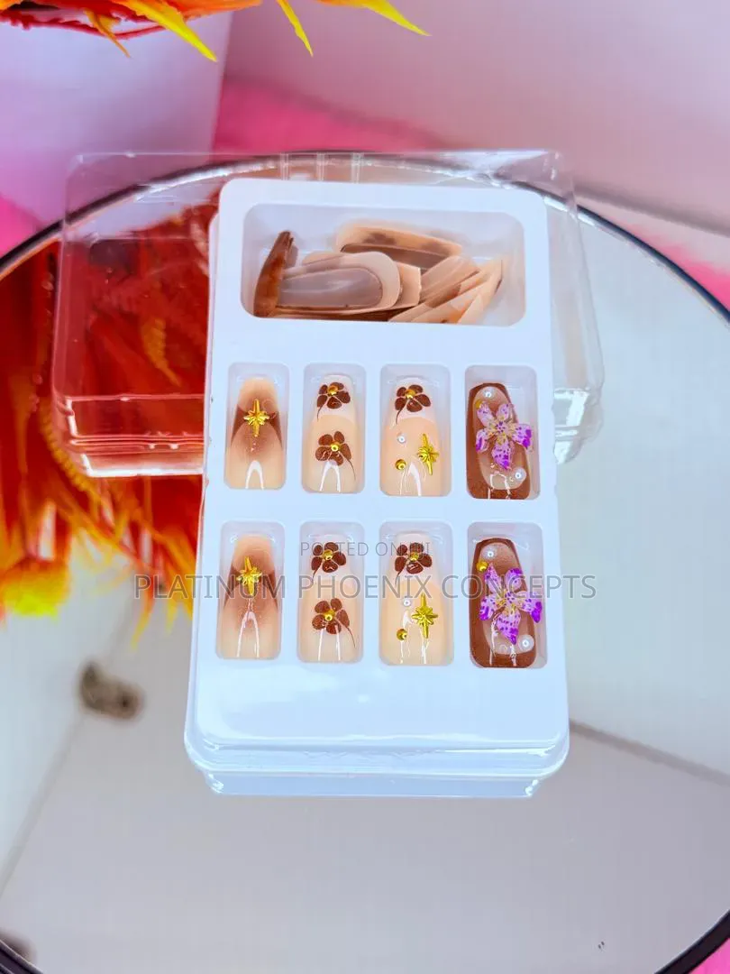 Press on Nail and Glue (Adhesive Artificial Nails)