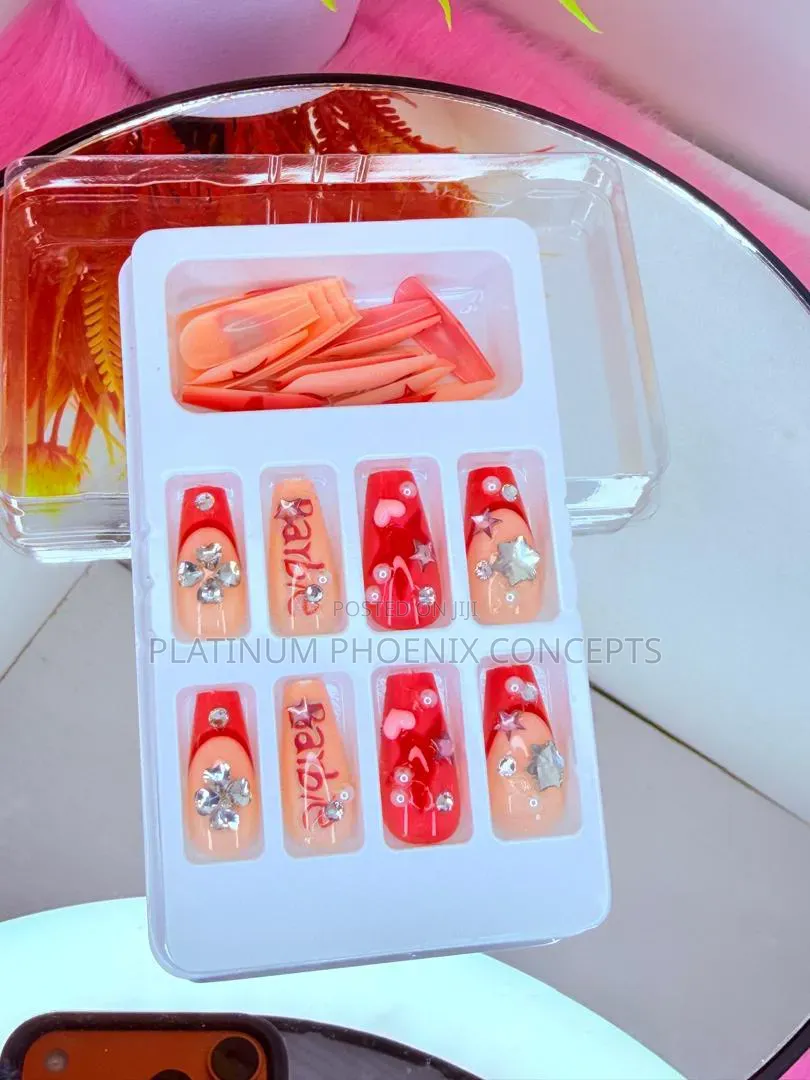 Press on Nail and Glue (Adhesive Artificial Nails)