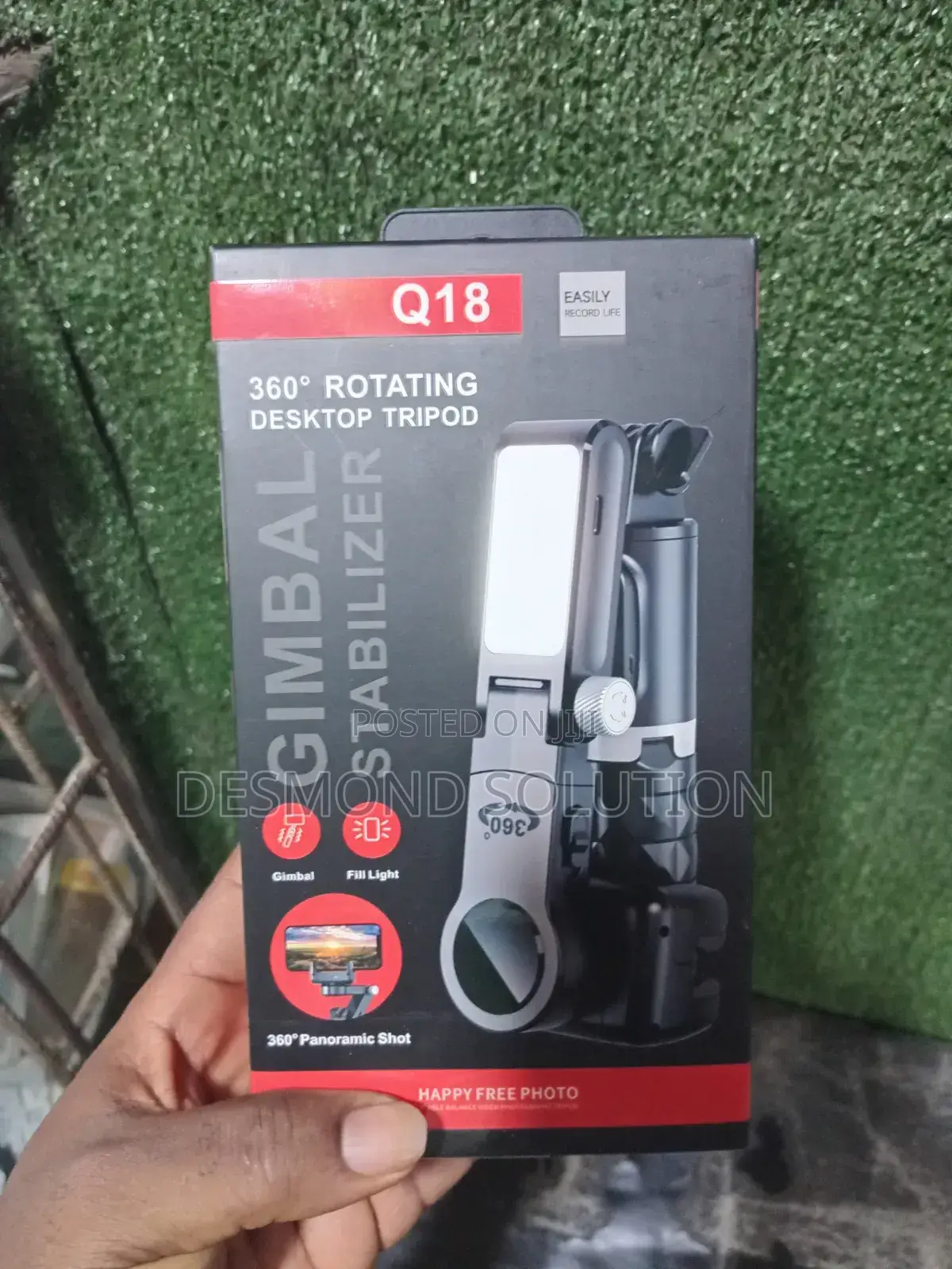 Q18 Rotating Desktop Tripod