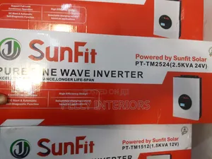 Sunfit Pure Shine Wave Hybrid Inverter 2.5kva 24volts