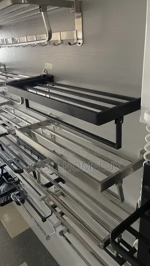 Wall Mounted Stainless Steel Towel Rack