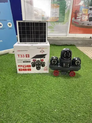 T33 Intelligent Solar PTZ Camera Triple Lens