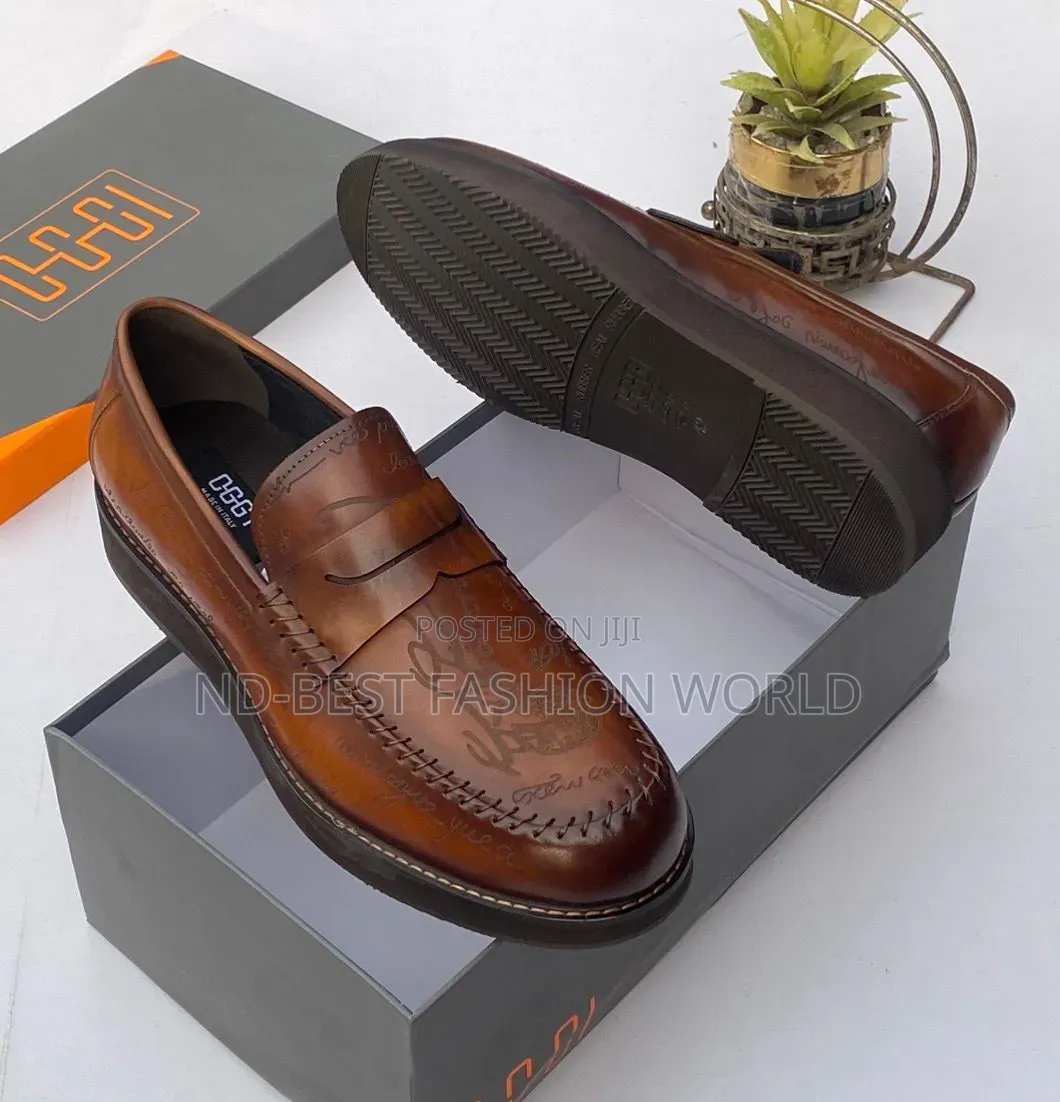 Black Oggi Leather Shoe