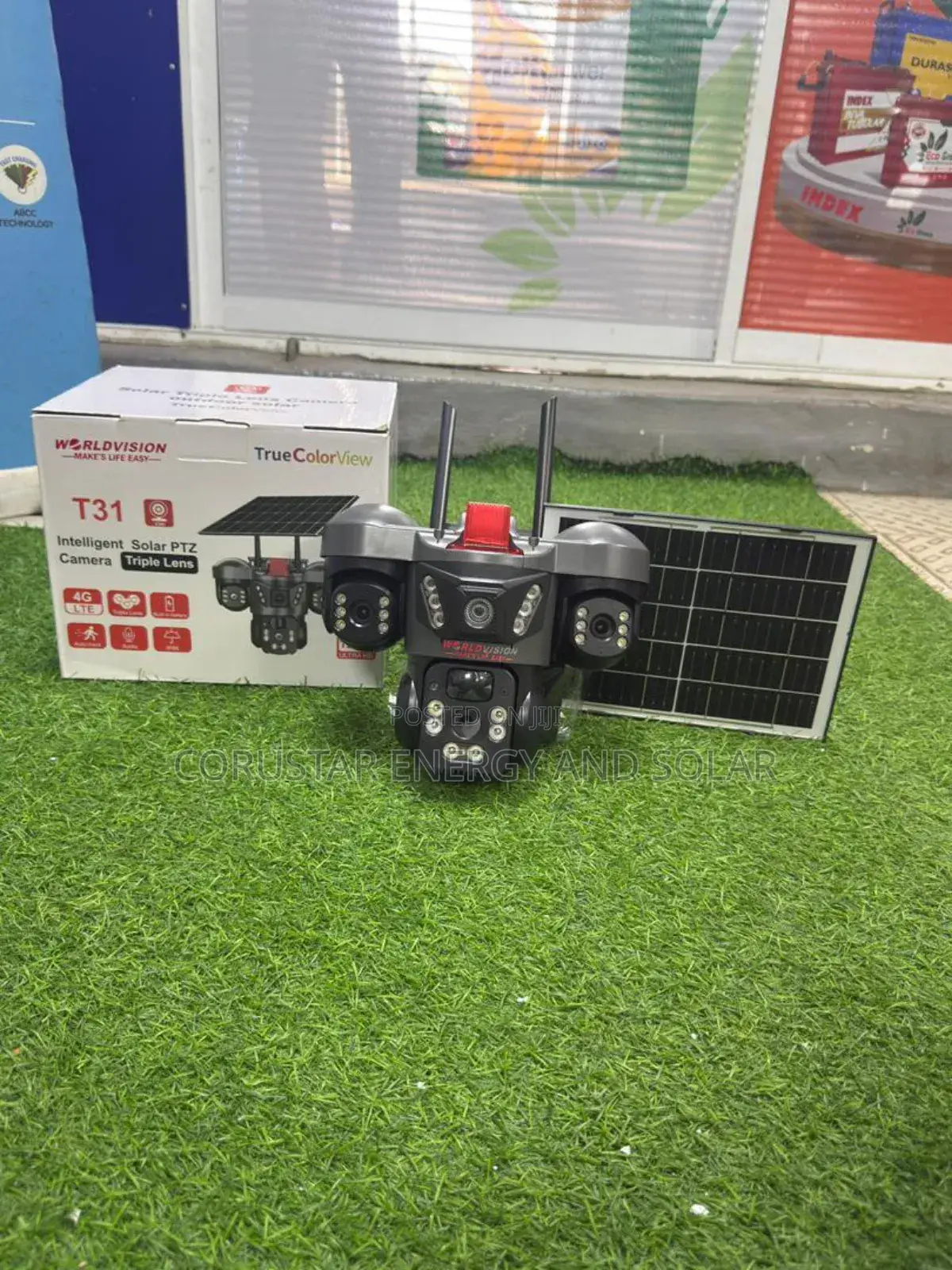 T31 Triple Lens Solar PTZ Camera
