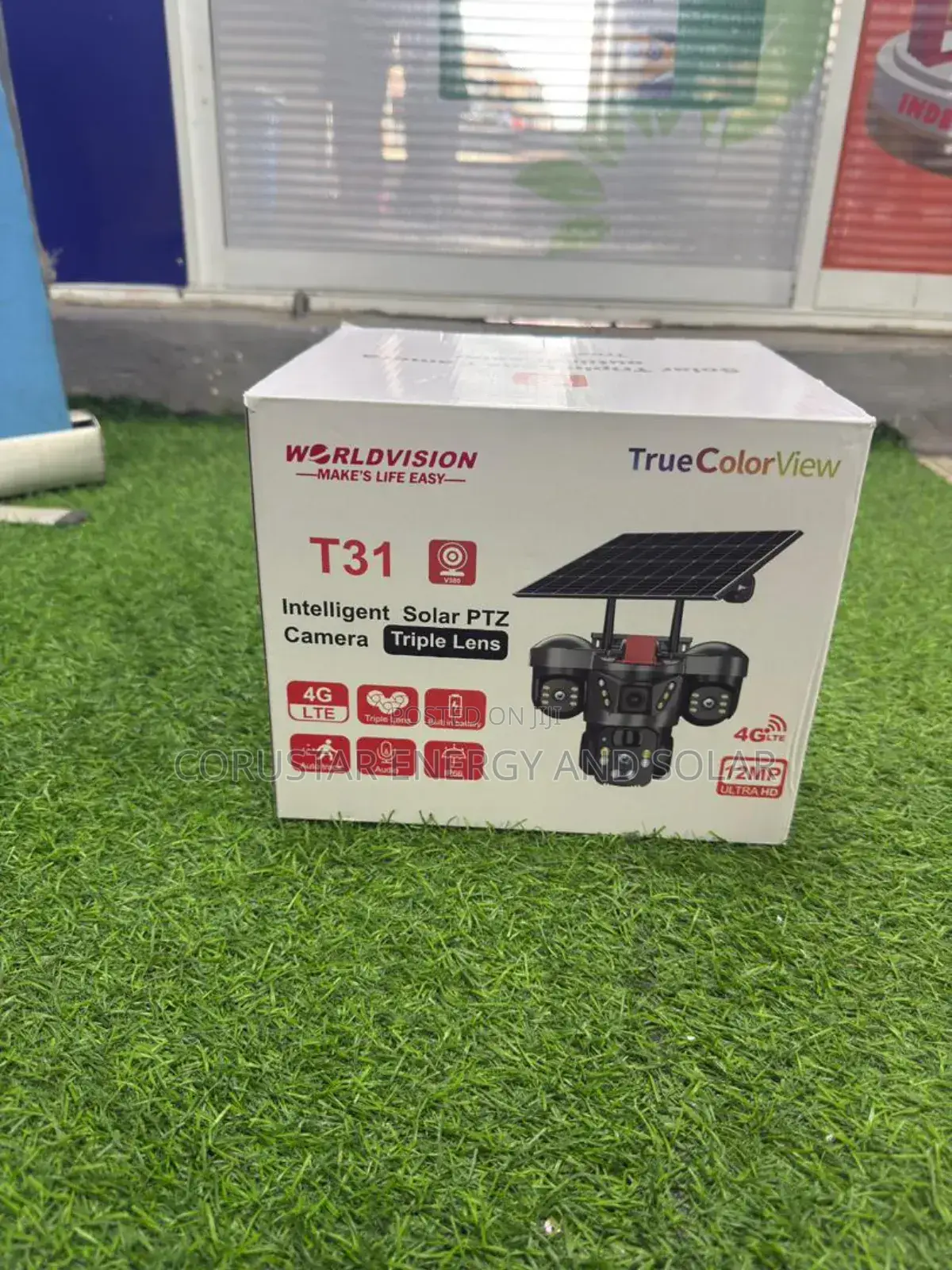 T31 Triple Lens Solar PTZ Camera
