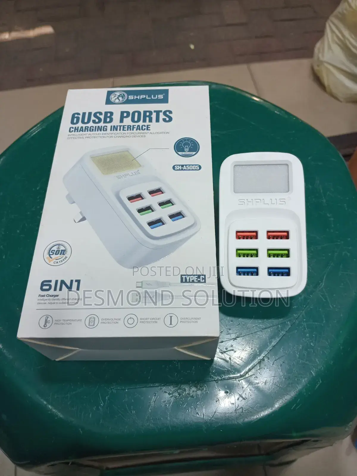 6usb Port Charging Interface