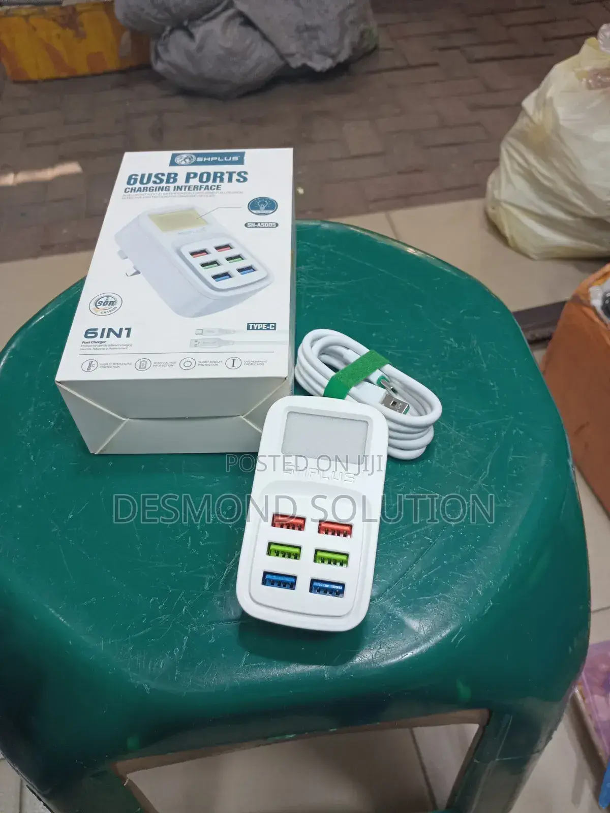 6usb Port Charging Interface