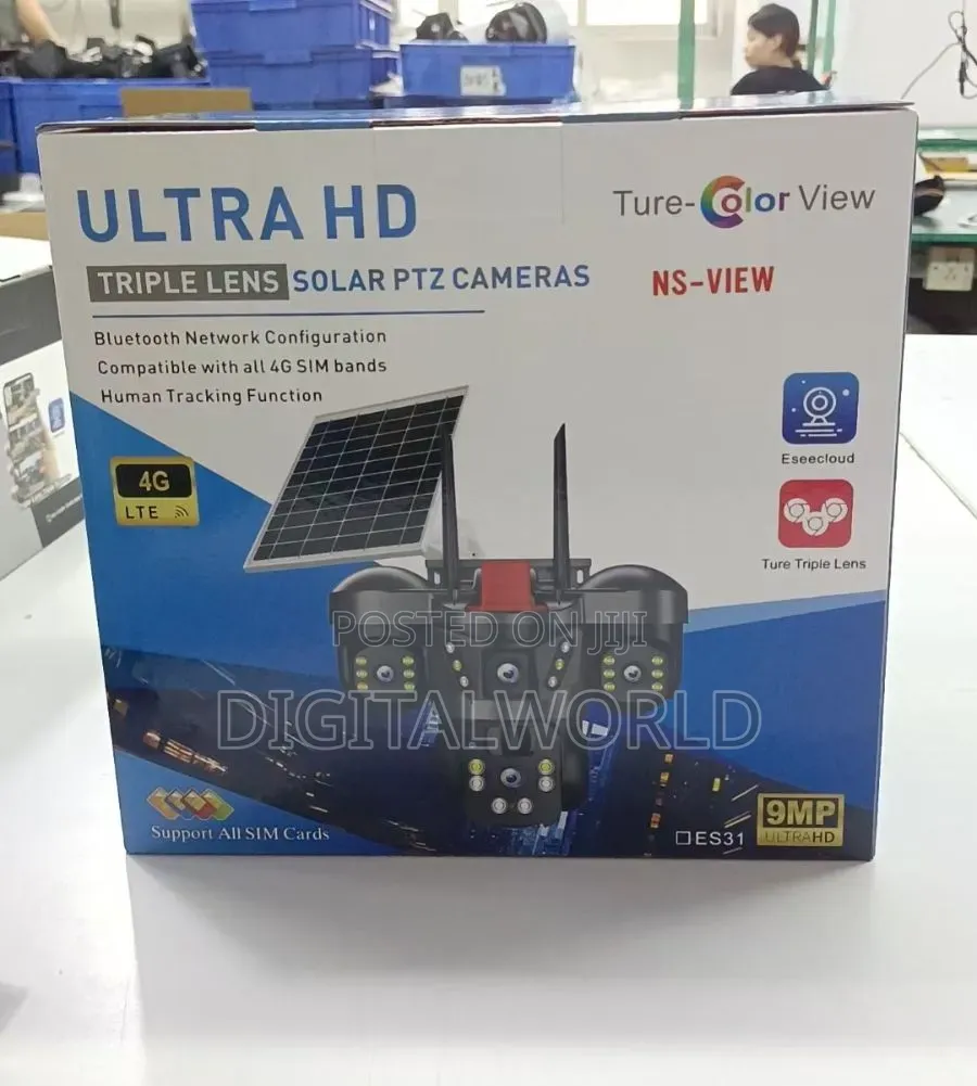 Solar CCTV Camera