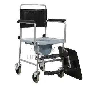 Shower Chair Commode Wheelchair ( Foreign Used)