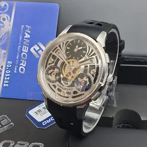 High Quality Luxury Hunboro Rubber Wristwatch