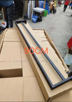 90cm Double Square Towel Rack