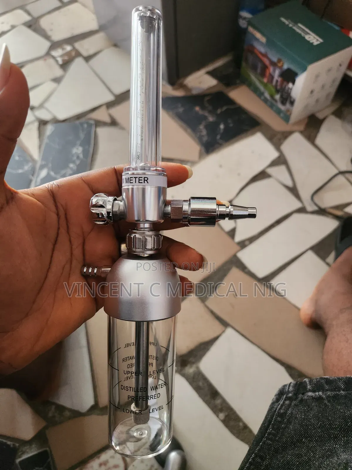Oxygen Outlet Flowmeter