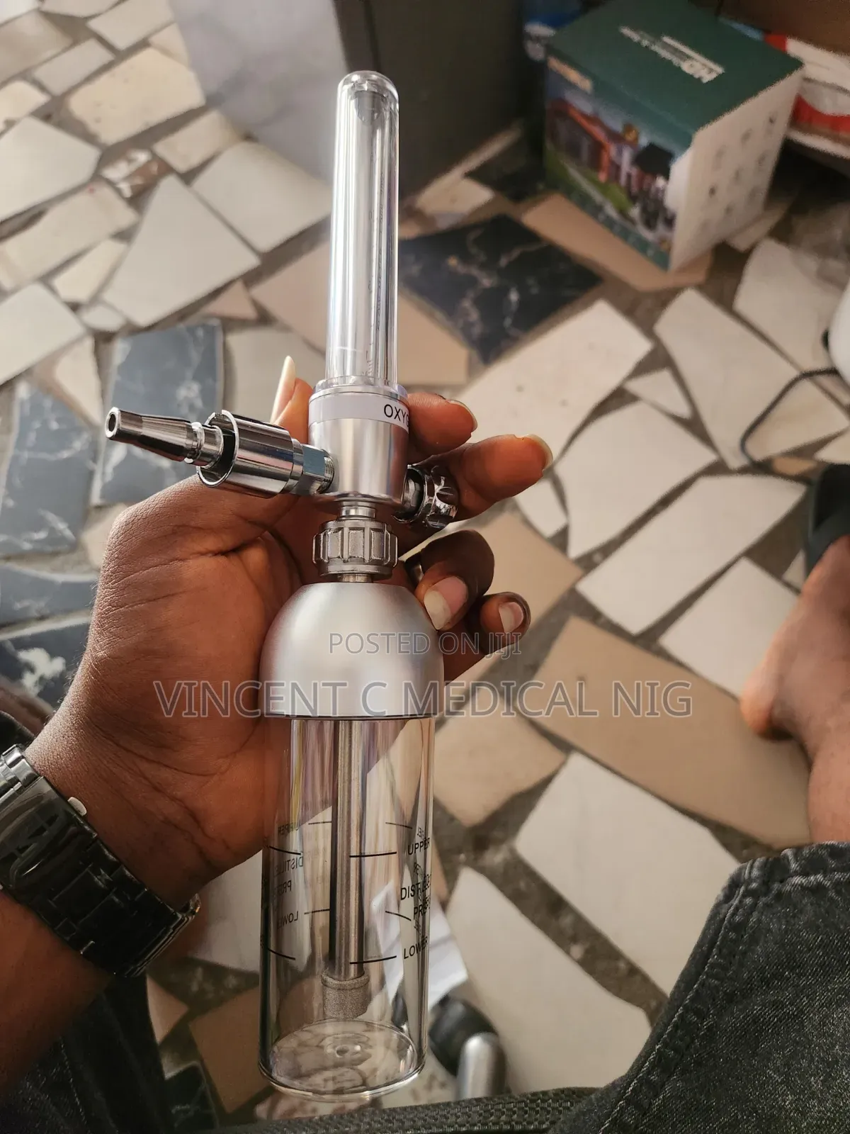 Oxygen Outlet Flowmeter