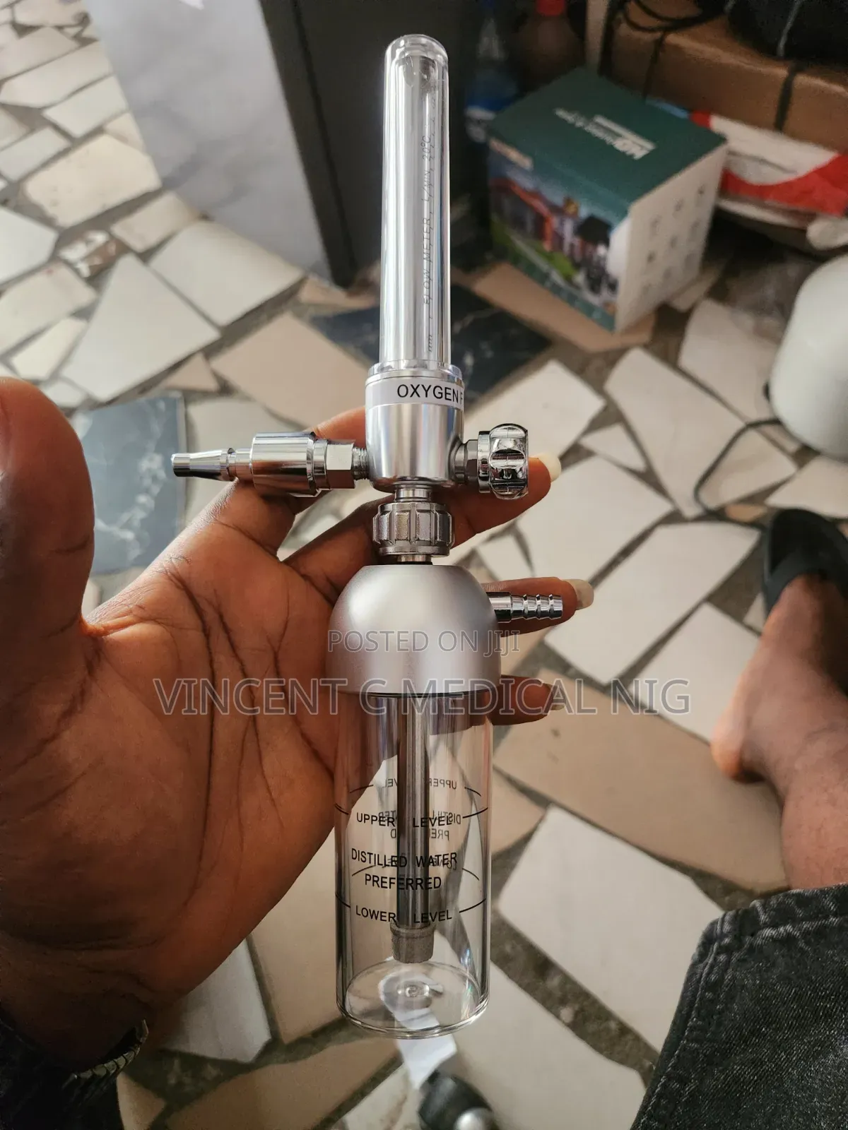 Oxygen Outlet Flowmeter