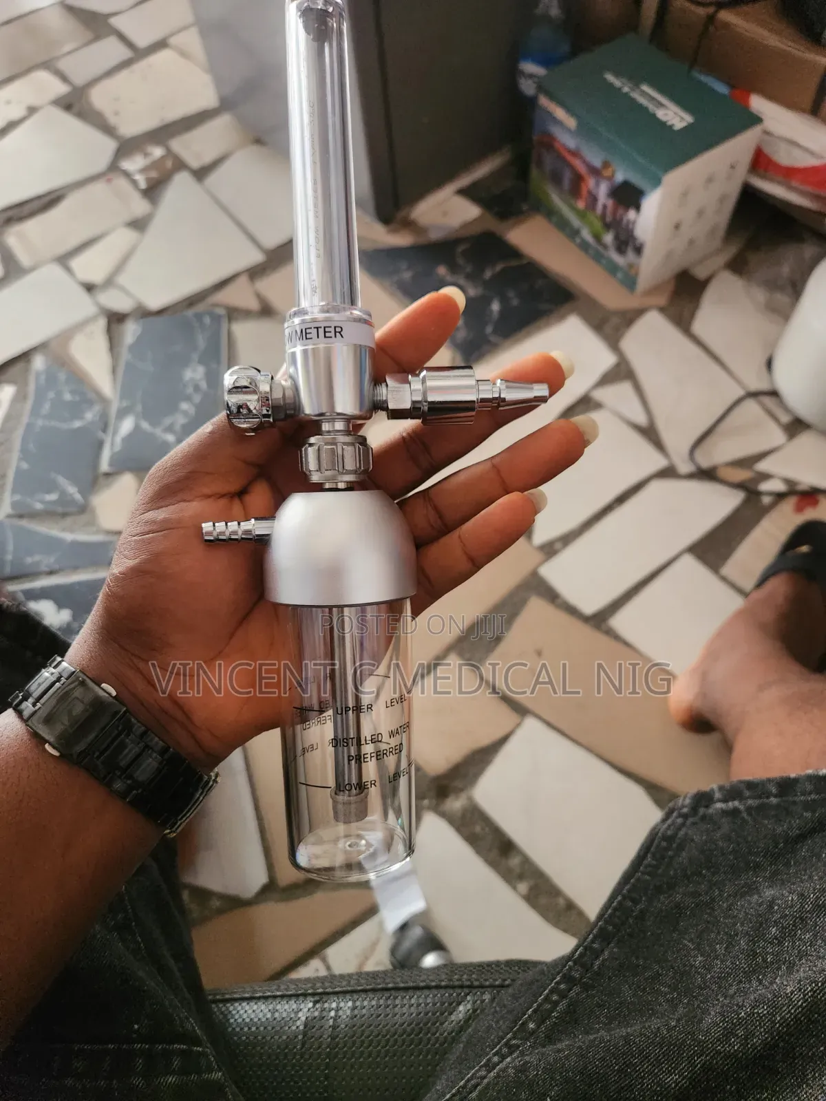 Oxygen Outlet Flowmeter