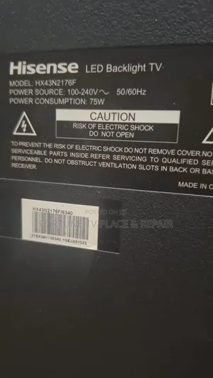 Rright Repairs of Hisens Smart Tv