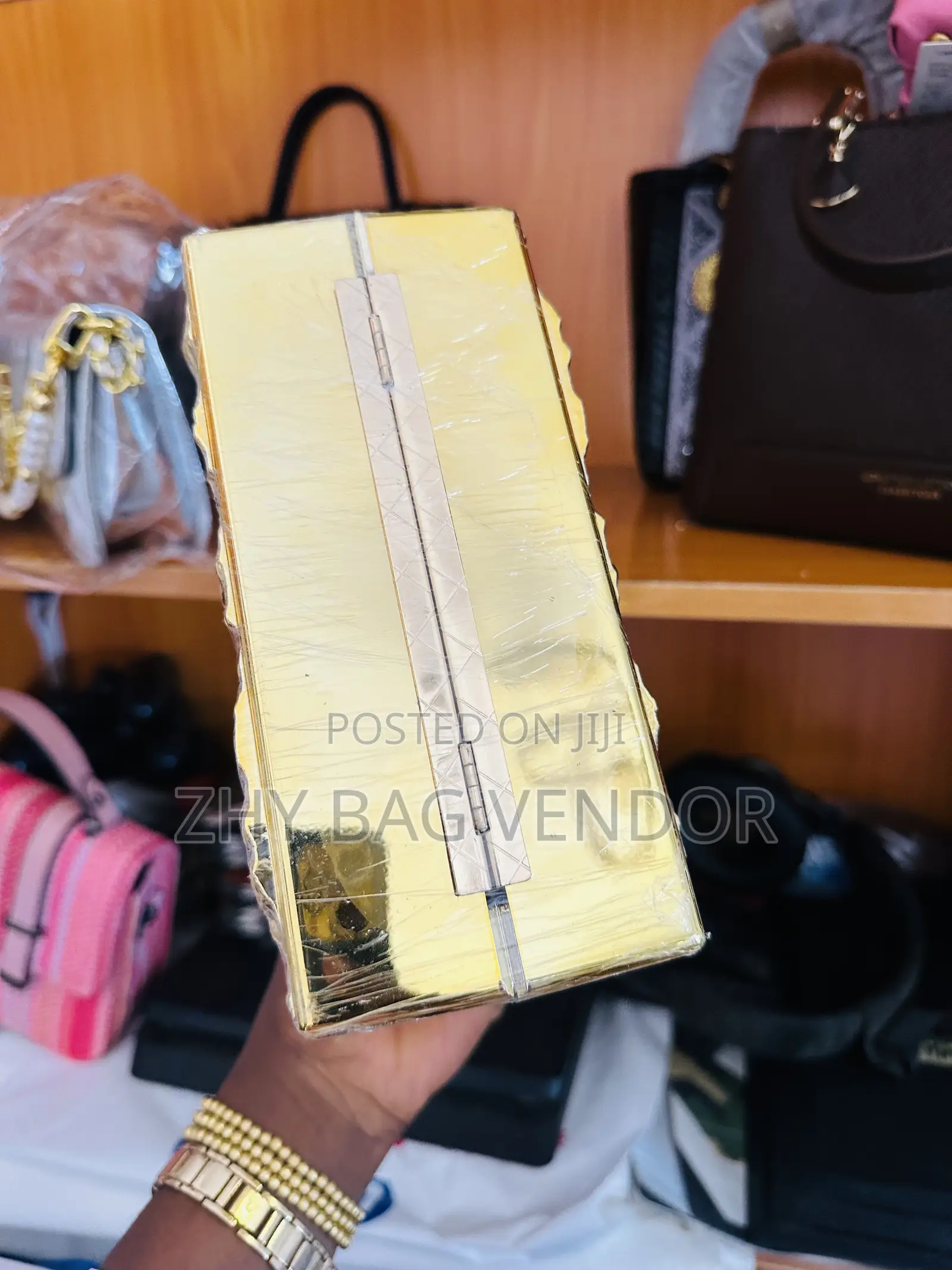 Gold Clutch