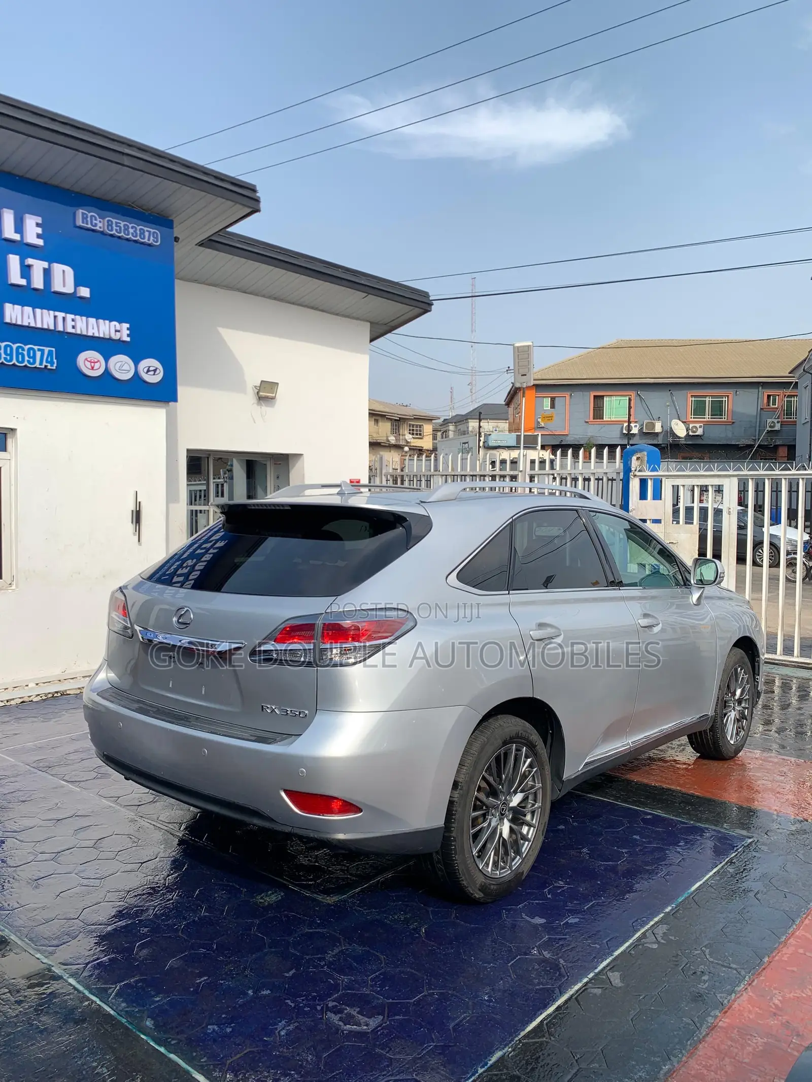 Lexus RX 350 AWD 2013 Silver