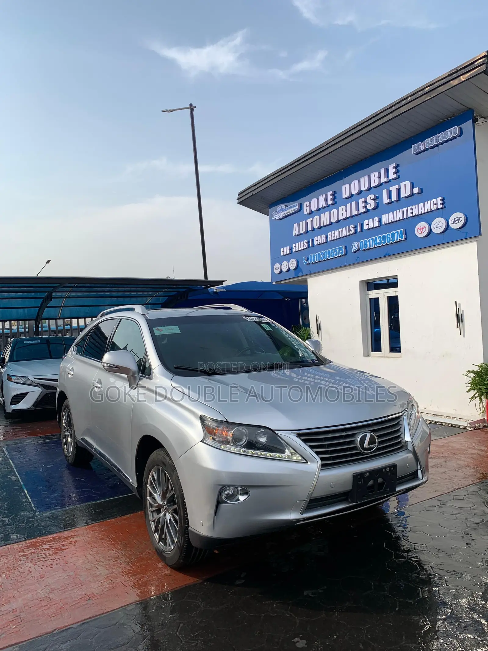 Lexus RX 350 AWD 2013 Silver