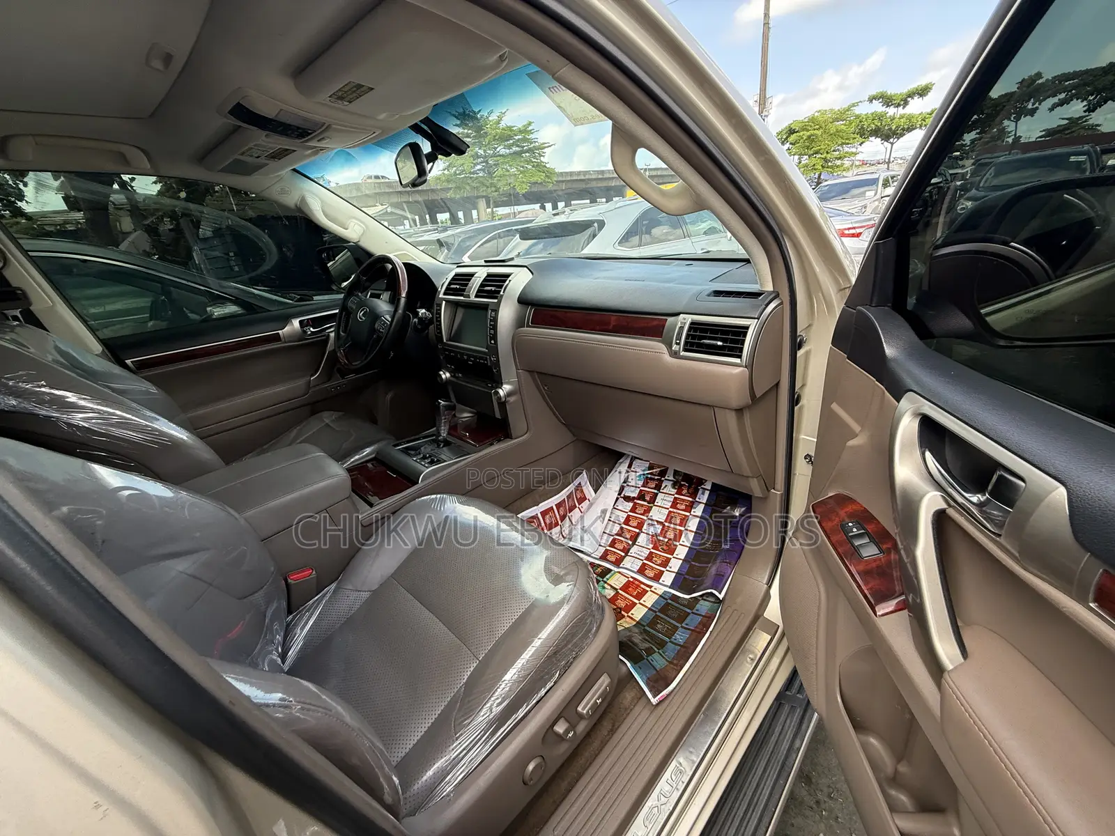 Lexus GX 460 2012 Gold